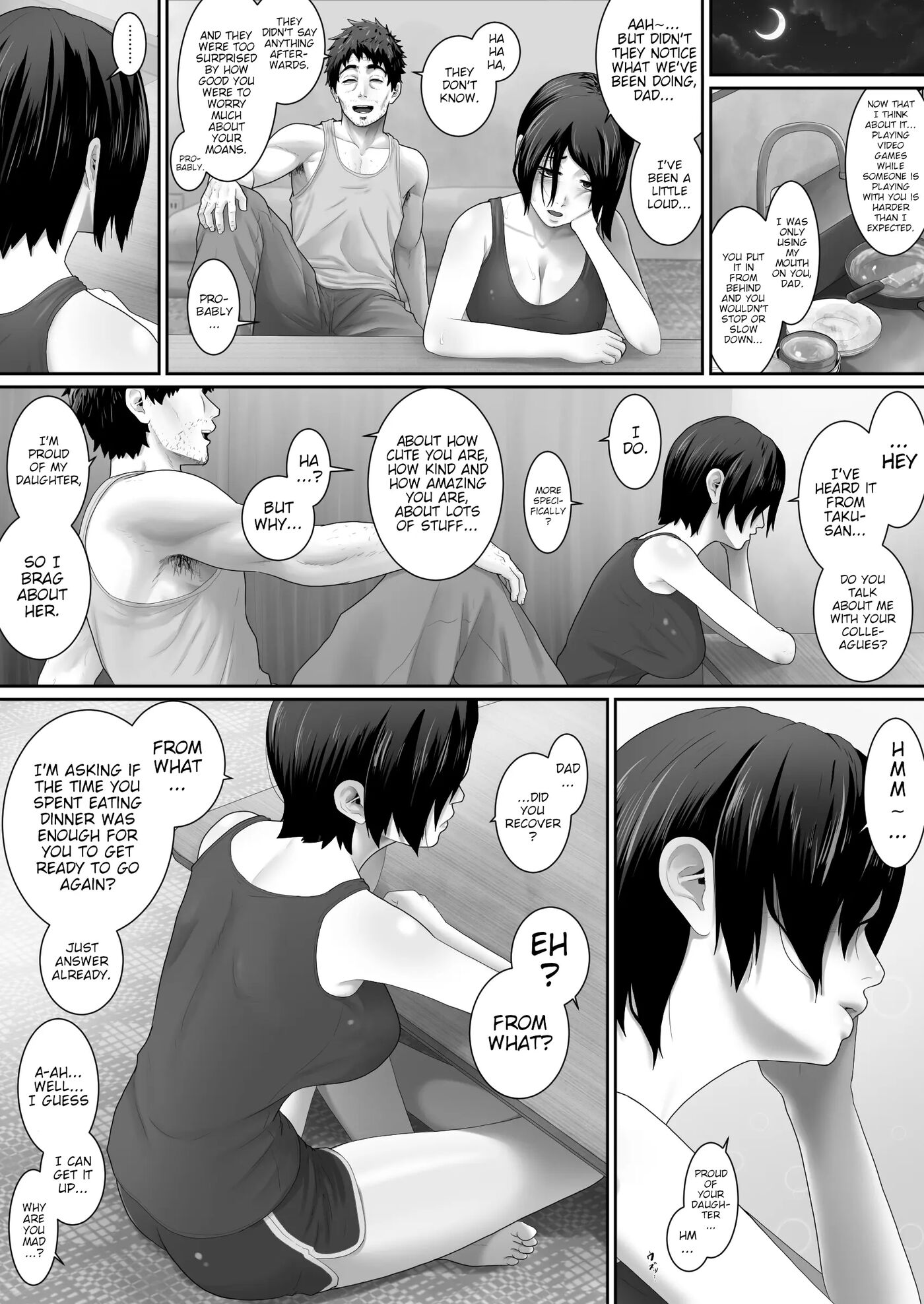 One Room, Father And Daughter Living Together Chapter 1000 Page 41
